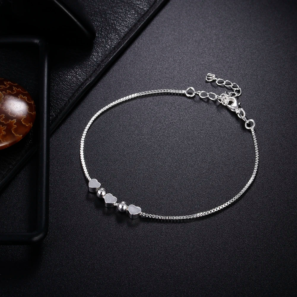 925 Sterling Silver Twisted Rope Bracelets Fashion Silver Jewelry