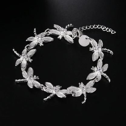 925 Sterling Silver Twisted Rope Bracelets Fashion Silver Jewelry